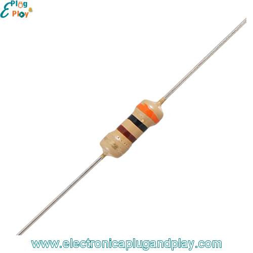 Resistencia 300 1/4 Watt