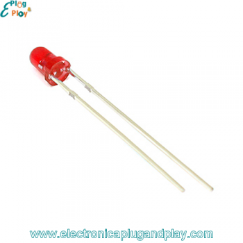 Led Difuso Rojo 3mm.