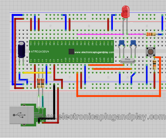 Cargando sketches atmega32u4